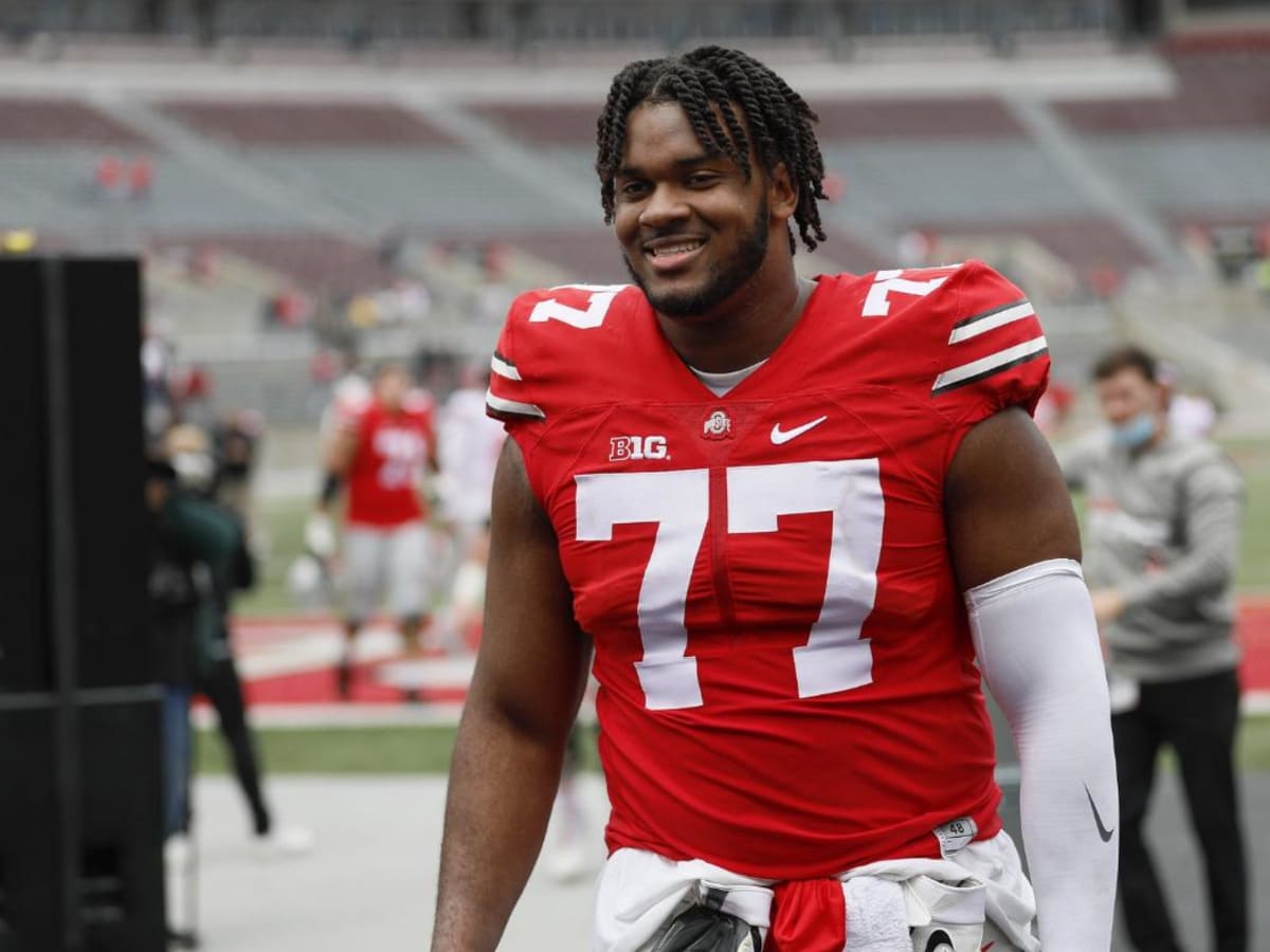 Cardinals trade up with Lions to select Ohio State OT Paris Johnson at No.  6 overall