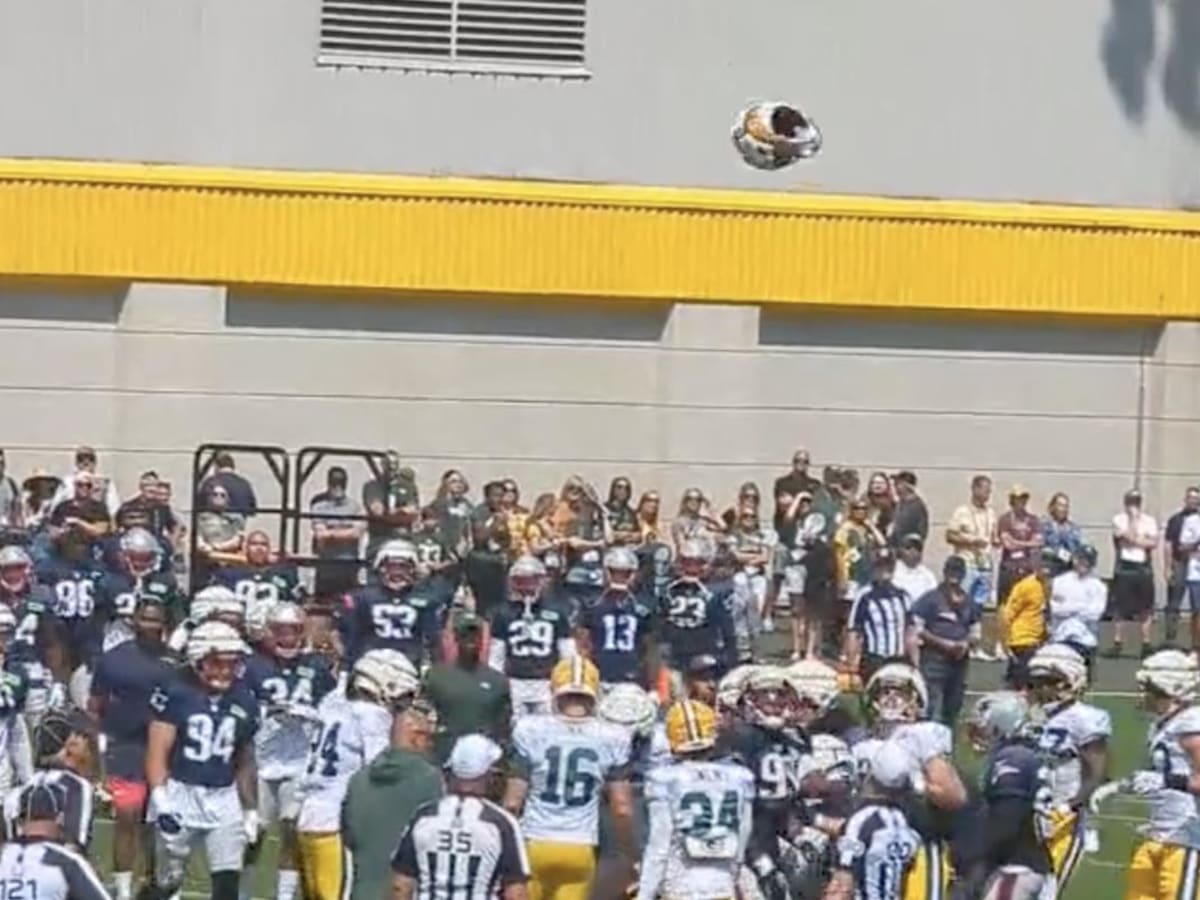 Packers, Patriots preseason game: Shoving match breaks out before