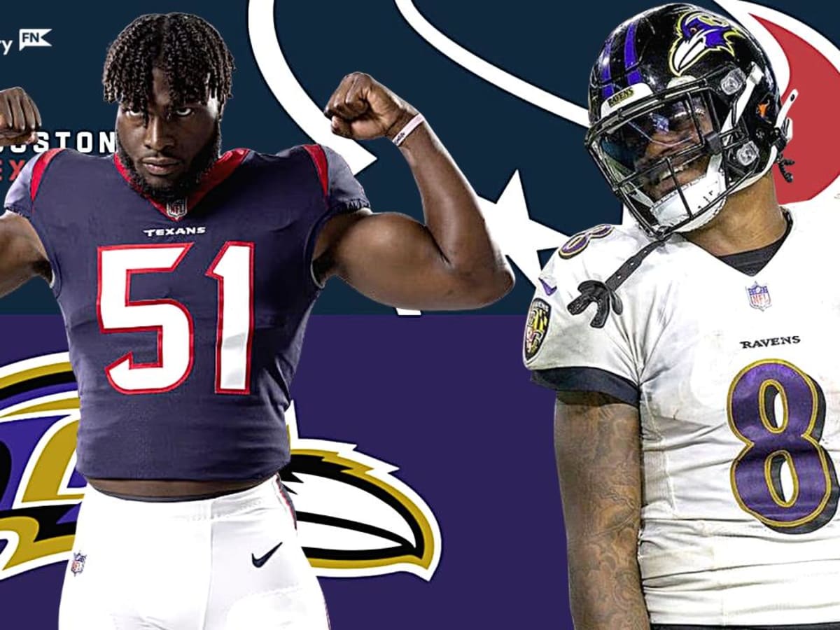 How to watch, listen and stream Houston Texans at Baltimore Ravens