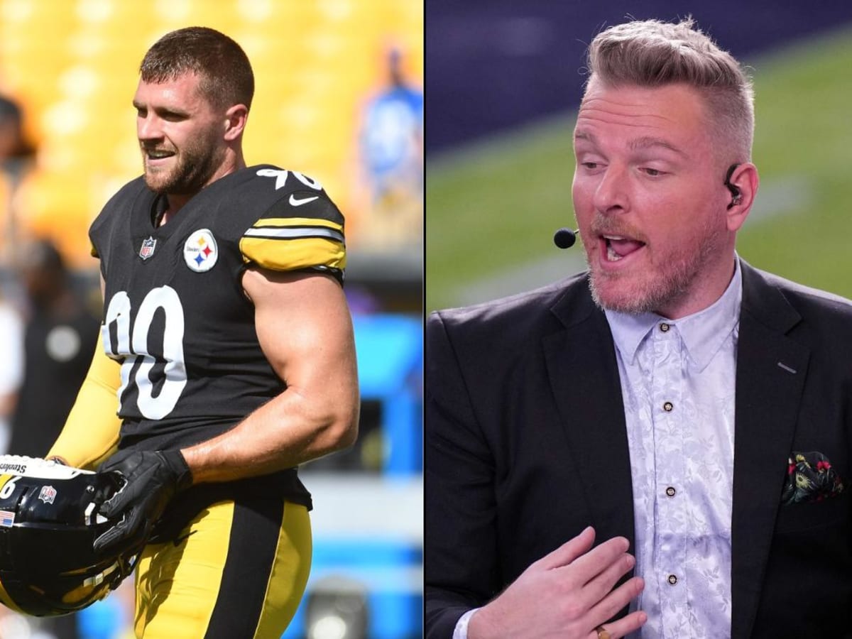 Pat McAfee on pledge to Steelers EDGE T.J. Watt: 'This son of a b