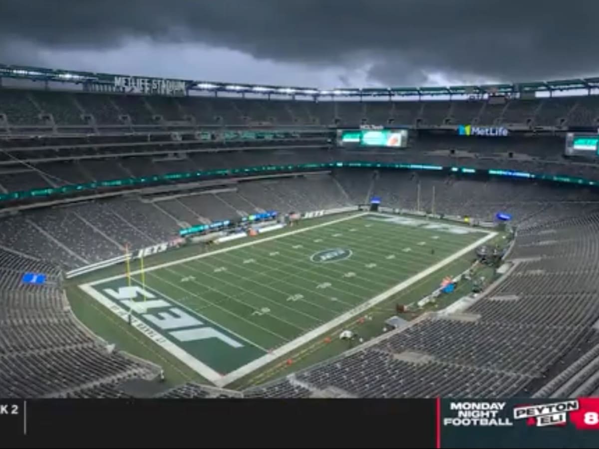 Kickoff weather: Rain gear needed at Jets-Bills game at MetLife Stadium? 