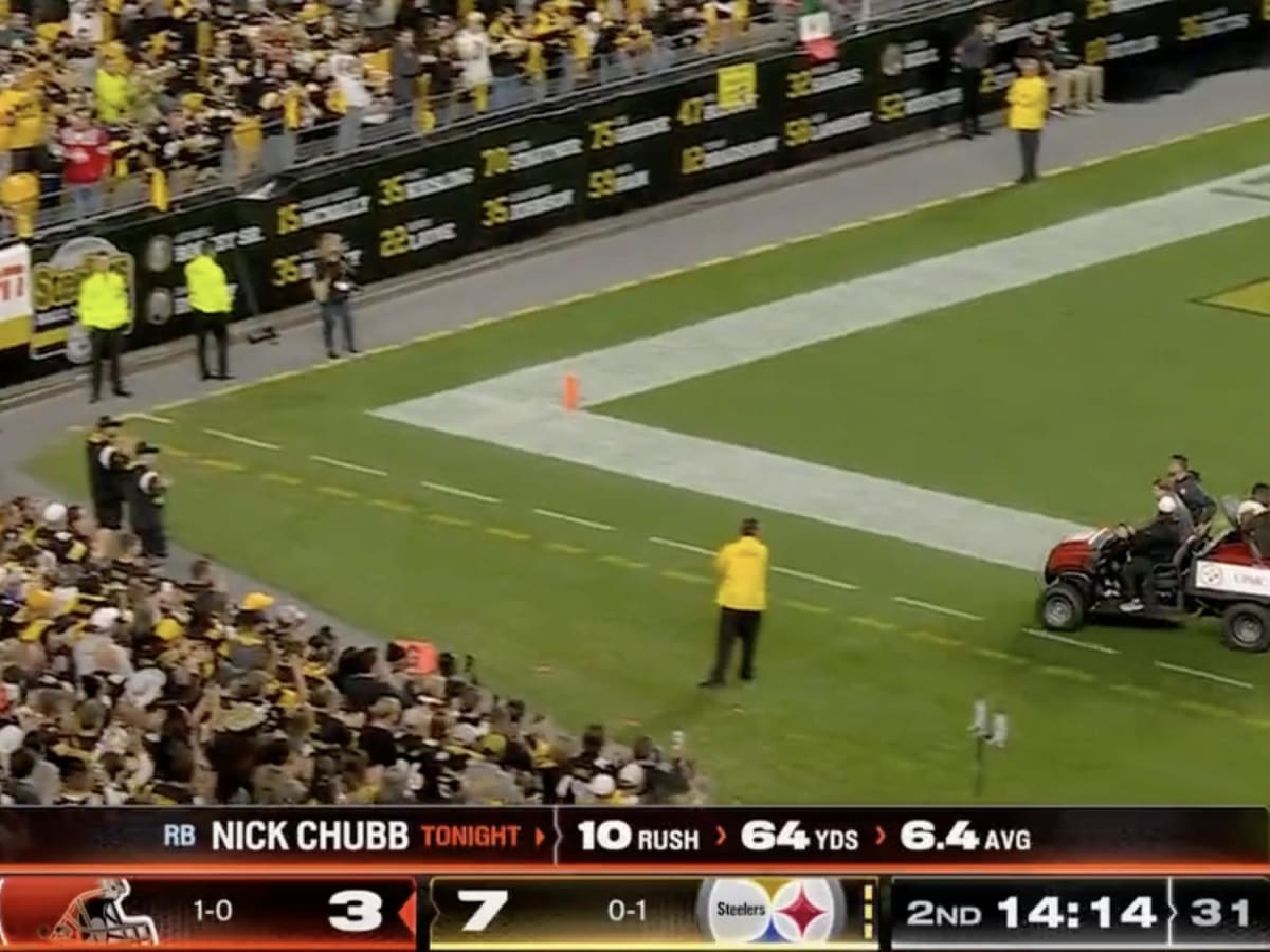 Steelers Fans' Classy Gesture to Browns RB Nick Chubb After His Gruesome  Injury - Sports Illustrated