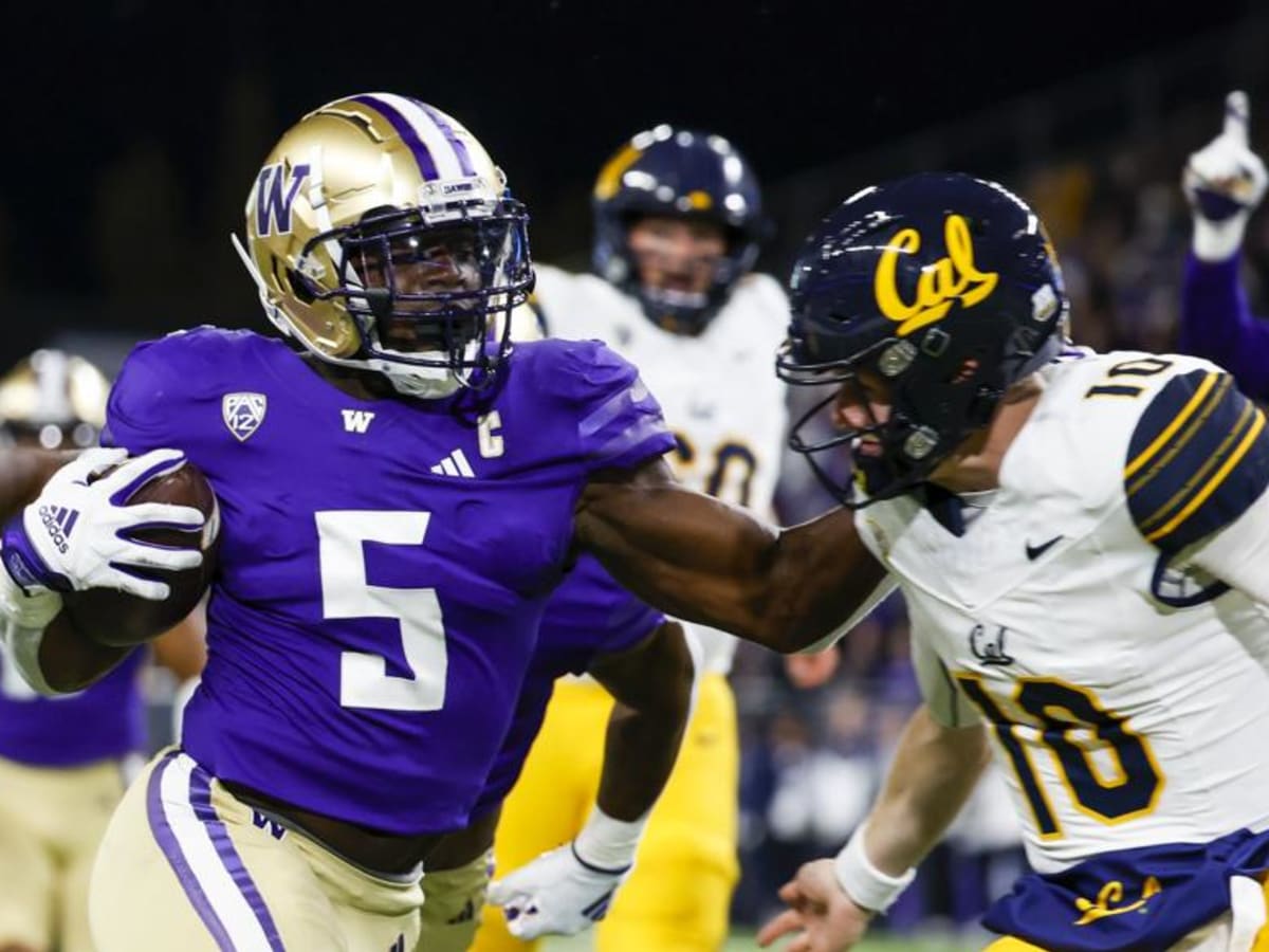 College Football: Huskies put away Cal by halftime in 59-32 rout