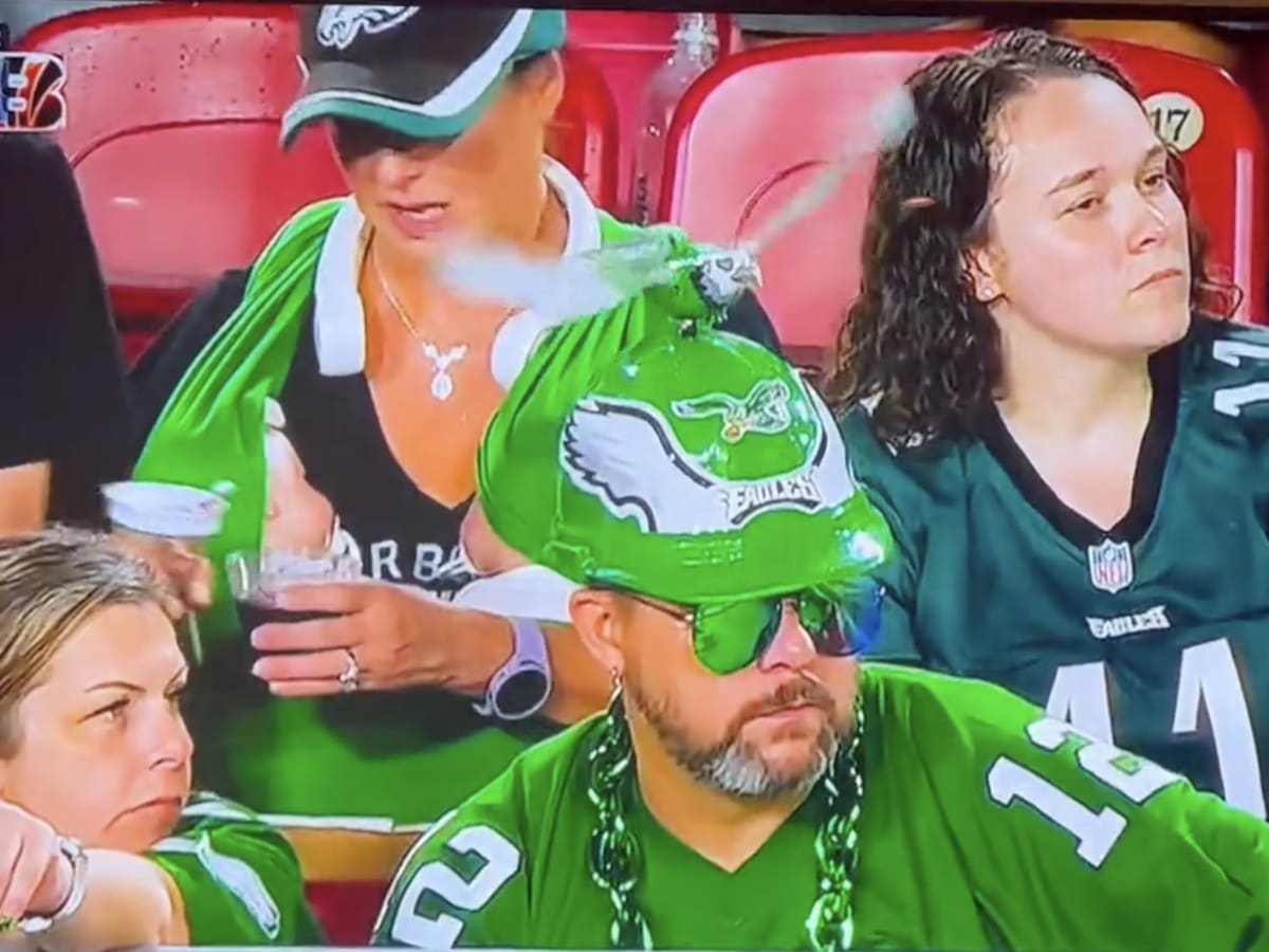 Wine-Drinking Eagles Fan/Mom Became Everyone's Hero During 'MNF' - Sports  Illustrated
