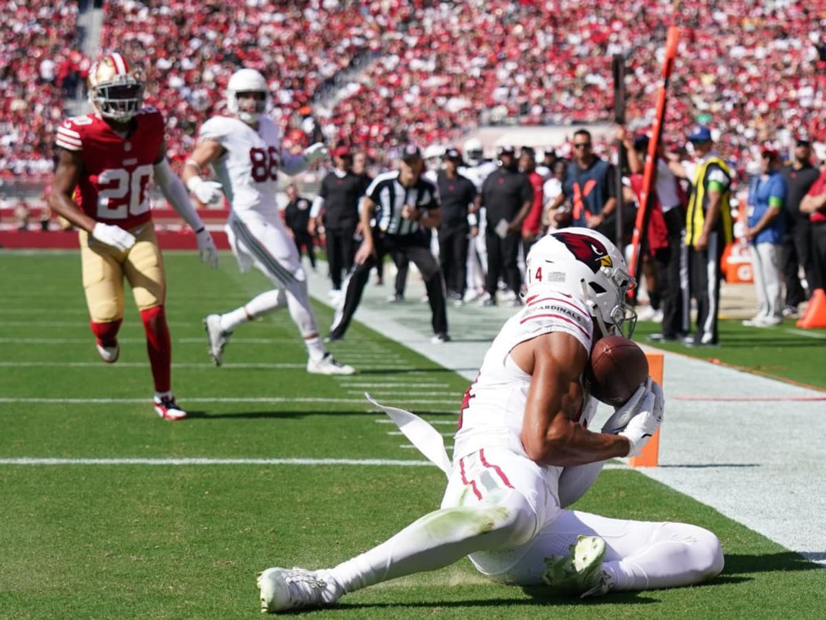 Arizona Cardinals Rookie Michael Wilson Scores First NFL Touchdown - Sports  Illustrated Arizona Cardinals News, Analysis and More