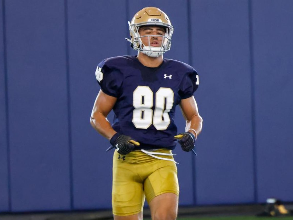 Notre Dame wide receiver Jordan Faison earns football scholarship