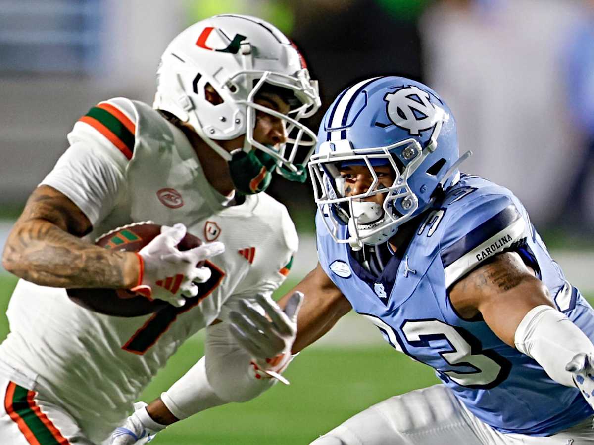 Miami Hurricanes bring back black jerseys vs. North Carolina Tar Heels