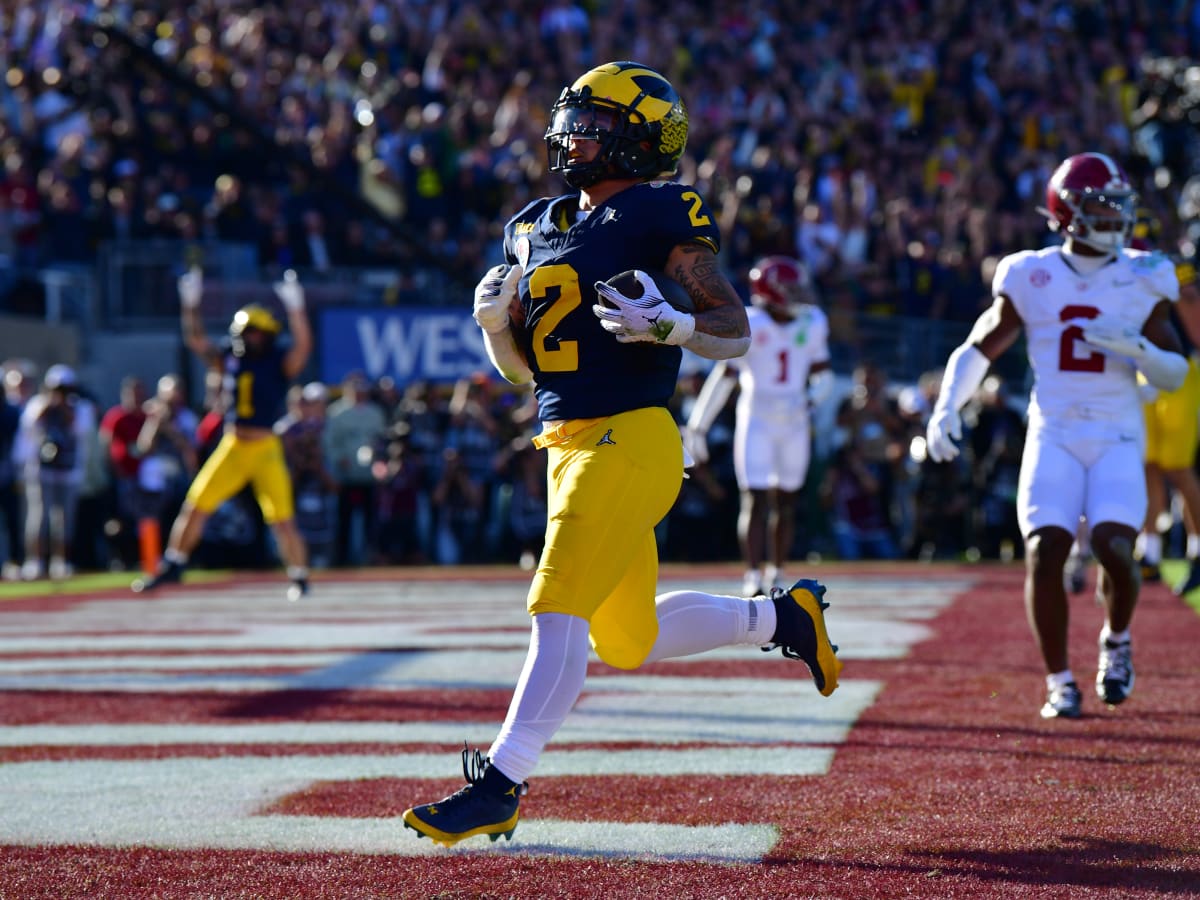 Michigan Football s Blake Corum Makes History At The Rose Bowl