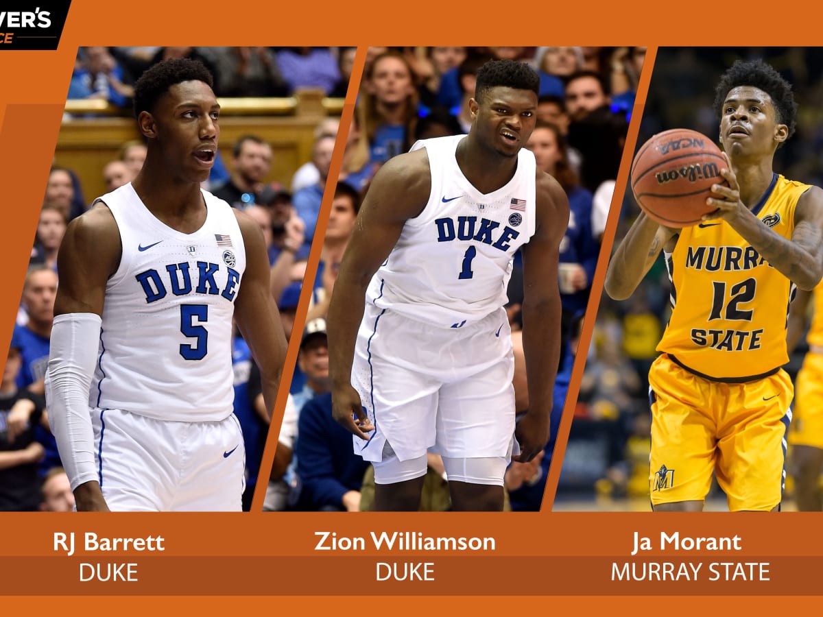 2019 NBA Draft: Zion Williamson leads top 80 rankings