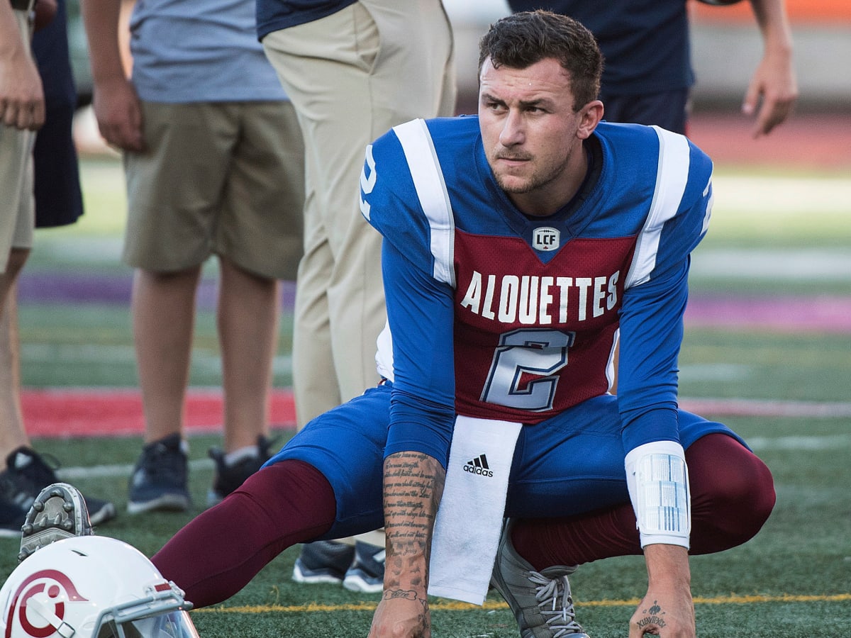 Why was johnny manzel discount cut from canadian football