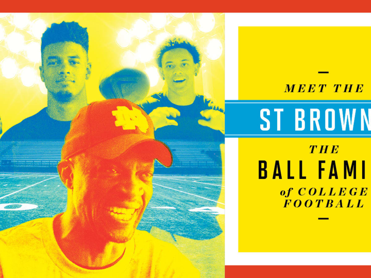 Equanimeous St. Brown and brothers are CFB's Ball family - Sports