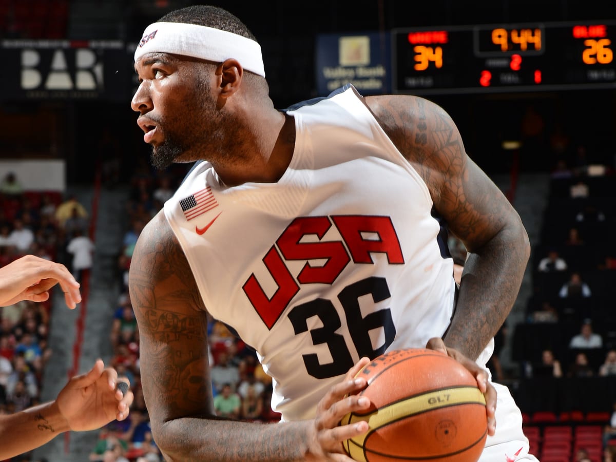 Demarcus cousins team sales usa shirt