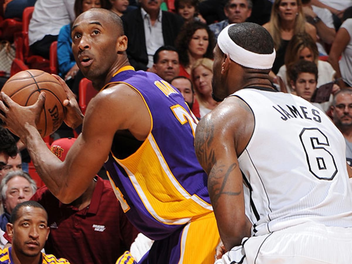 Kobe says lebron is clearance better