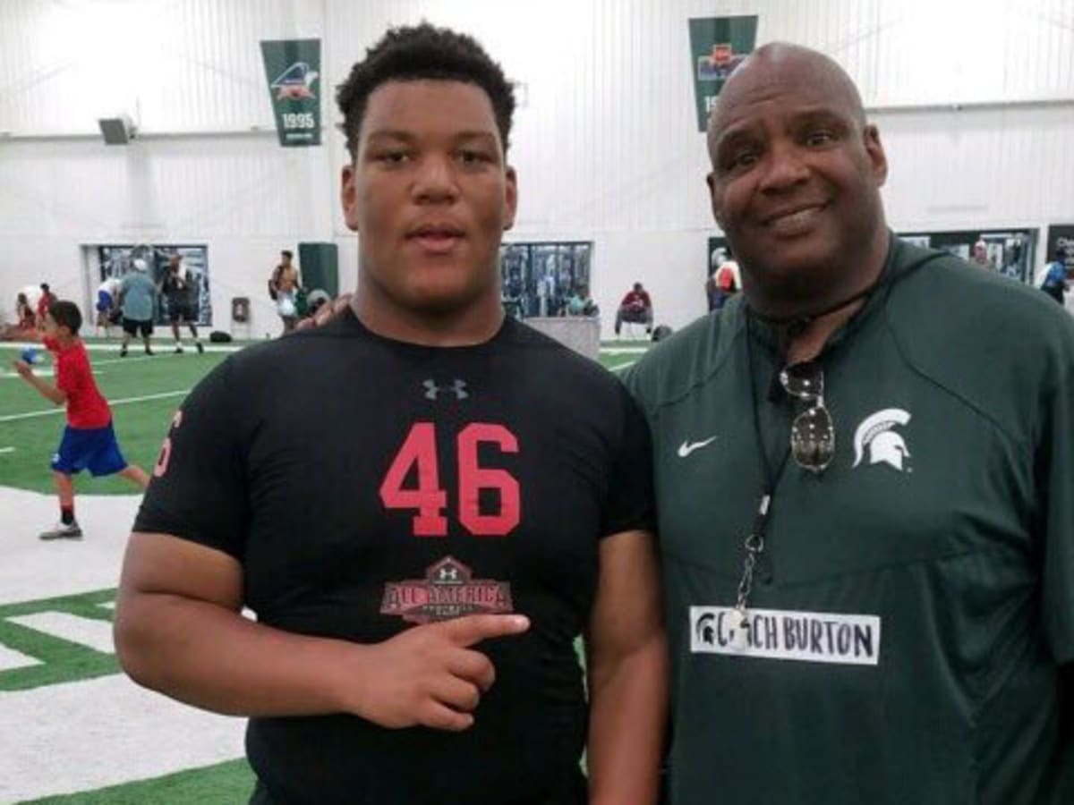 19 OH DL Jeremiah Burton Plans Michigan State Visit Sports