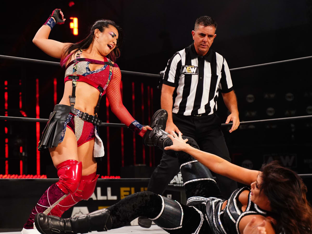 Wrestling news AEW s Hikaru Shida on Double or Nothing match