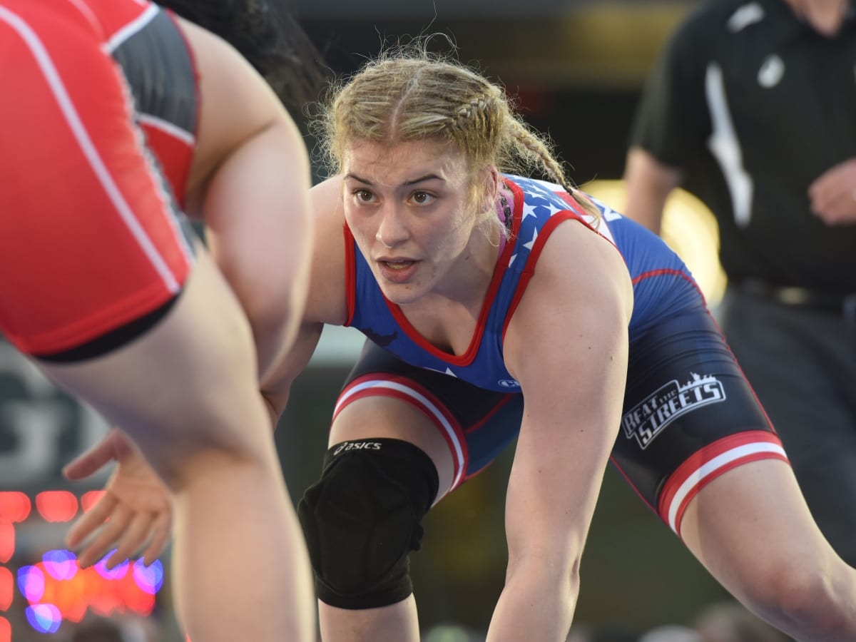 Intense 2025 female wrestling