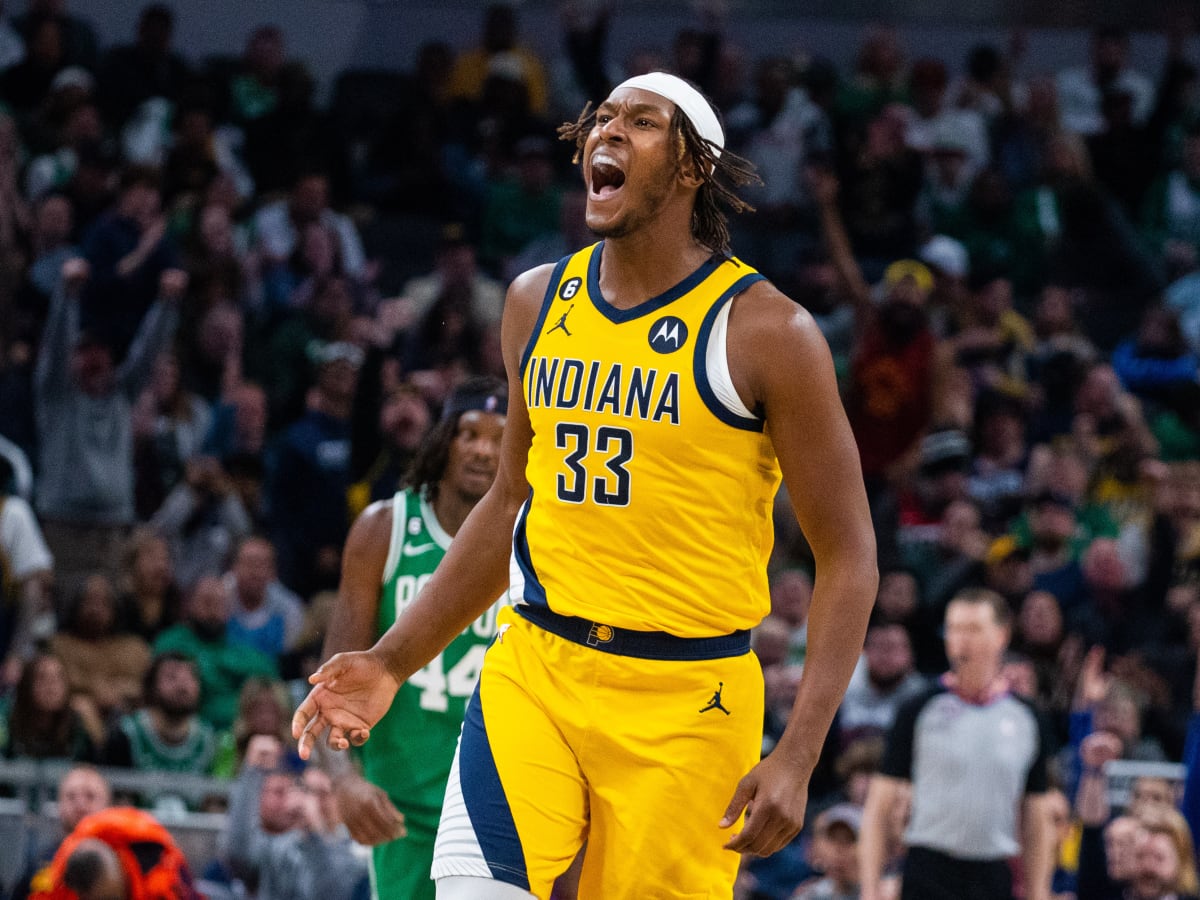Myles Turner shows off improved offensive skills with career game 
