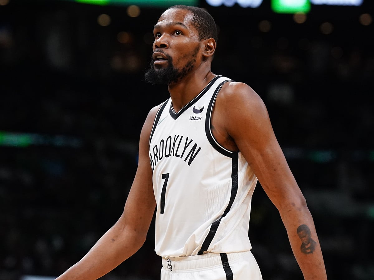 Kevin durant in cheap nets jersey