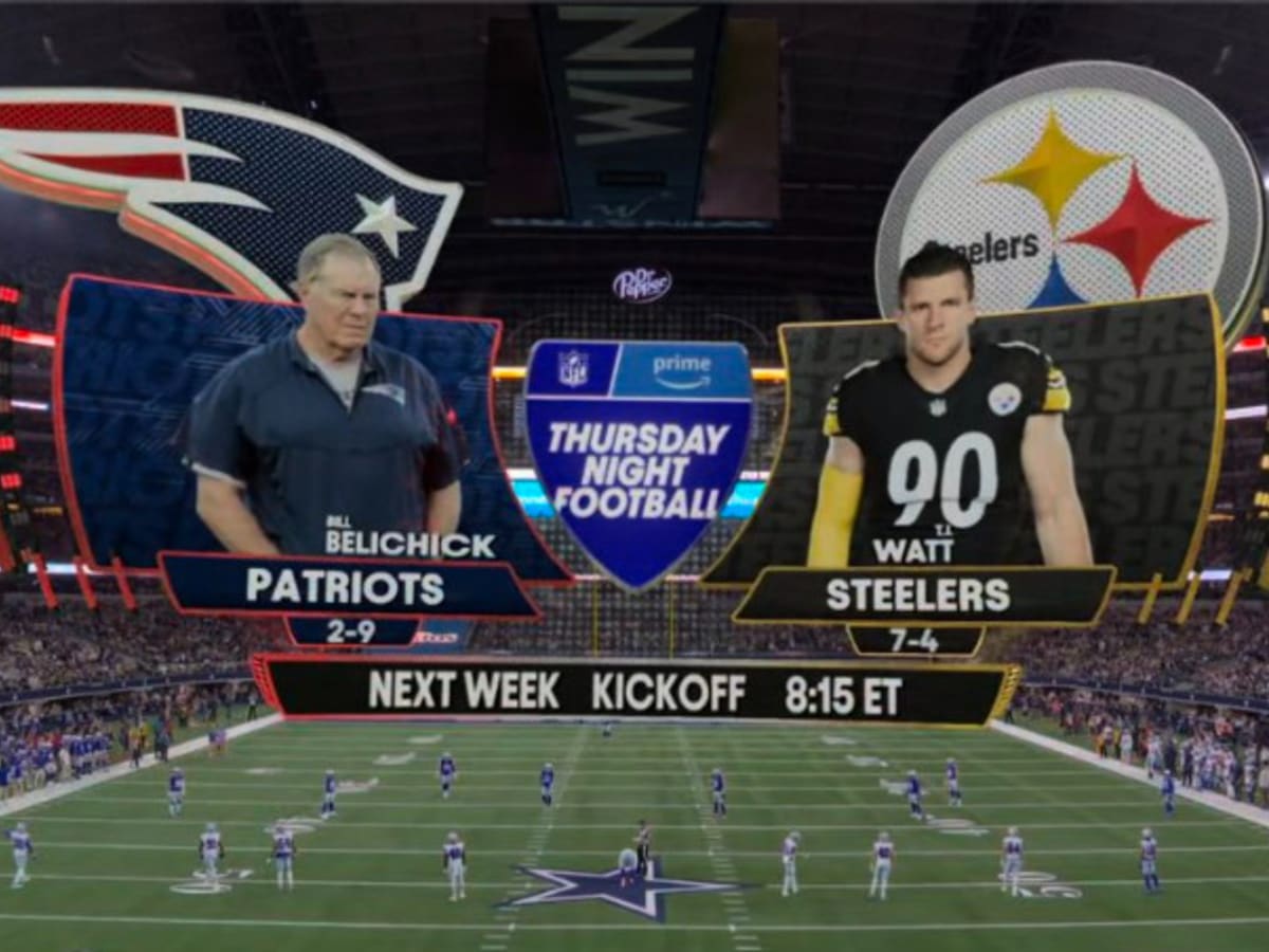 How to watch on sale patriots steelers game