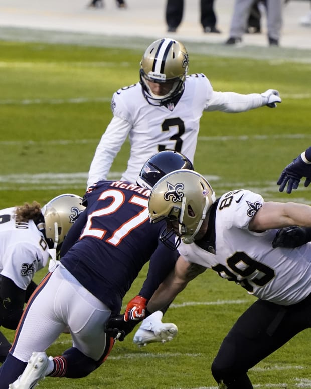 New Orleans Saints Kicker Lutz Missed FG