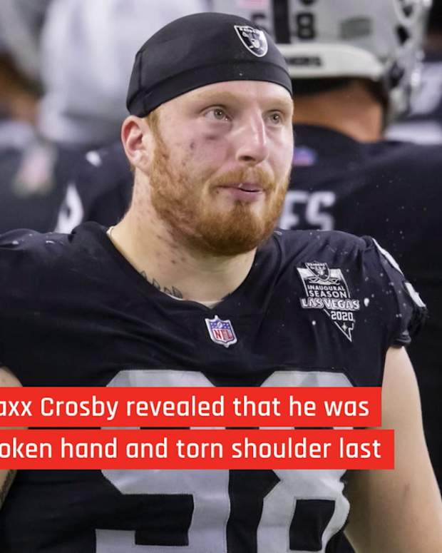 Injuries Didn’t Stop DE Maxx Crosby