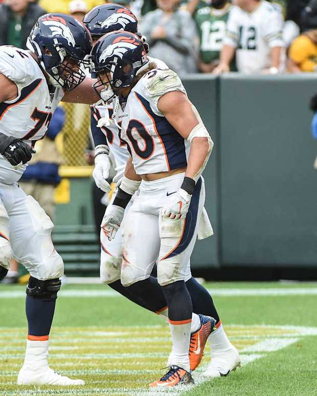 Broncos LT Garett Bolles on Phillip Lindsay, Broncos Split ...