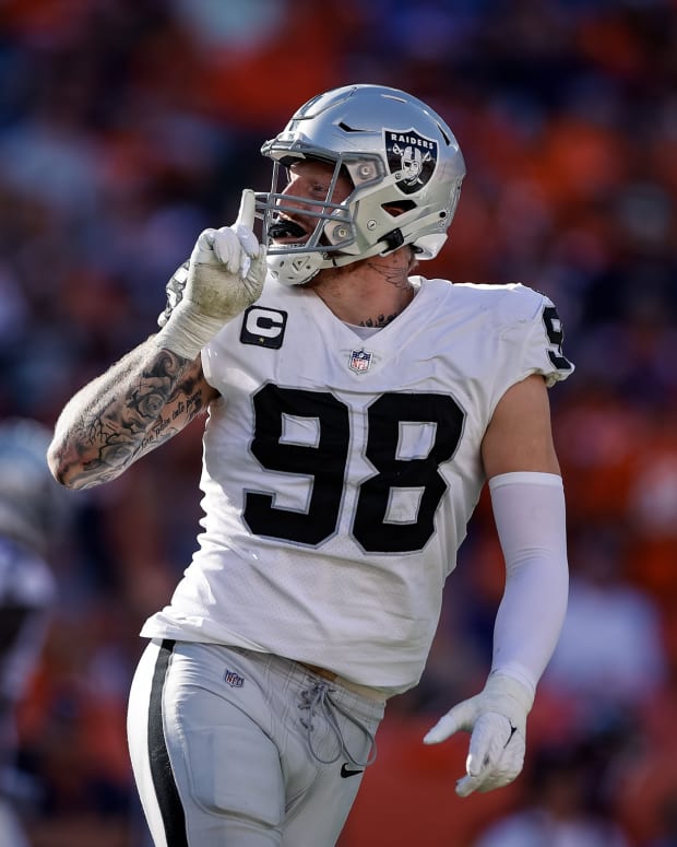 PFF Names Raiders DE Maxx Crosby 12th Best Player in NFL - video