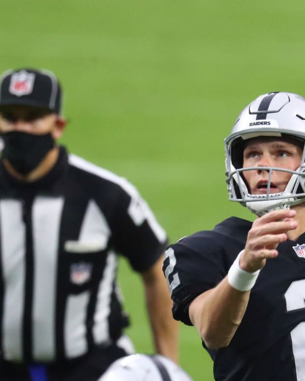 Raiders, Daniel Carlson consider options under new kickoff rule