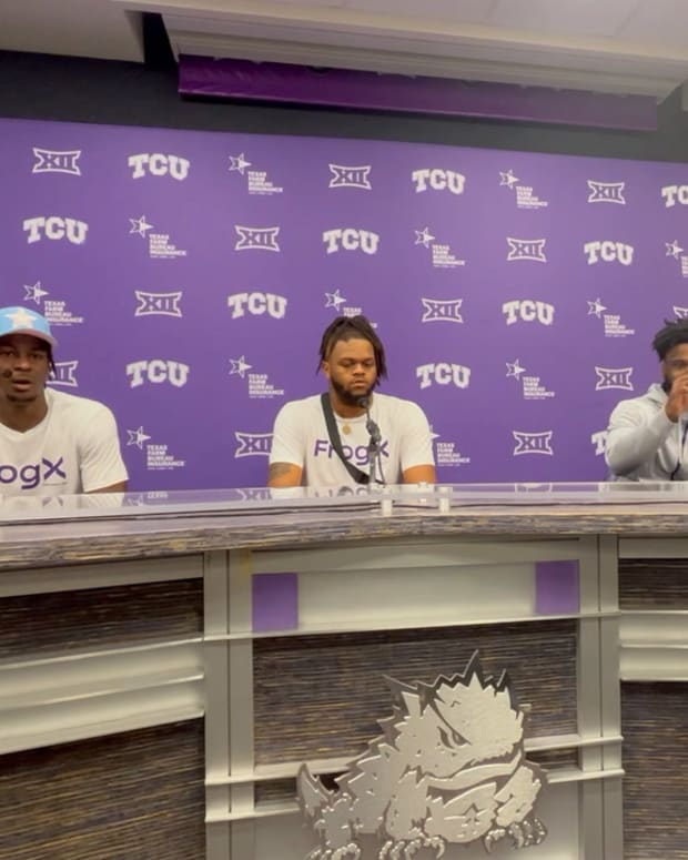 Miller, Lampkin, Miles Postgame (K-State)