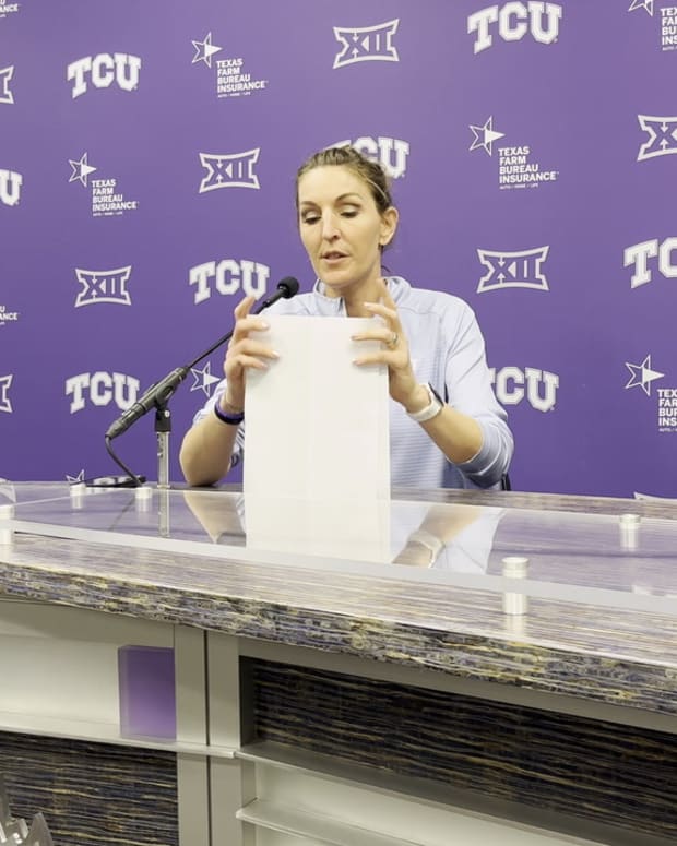 WATCH! TCU WBB Head Coach Raegan Pebley Speaks to Media Following Loss to Baylor 2/22/23