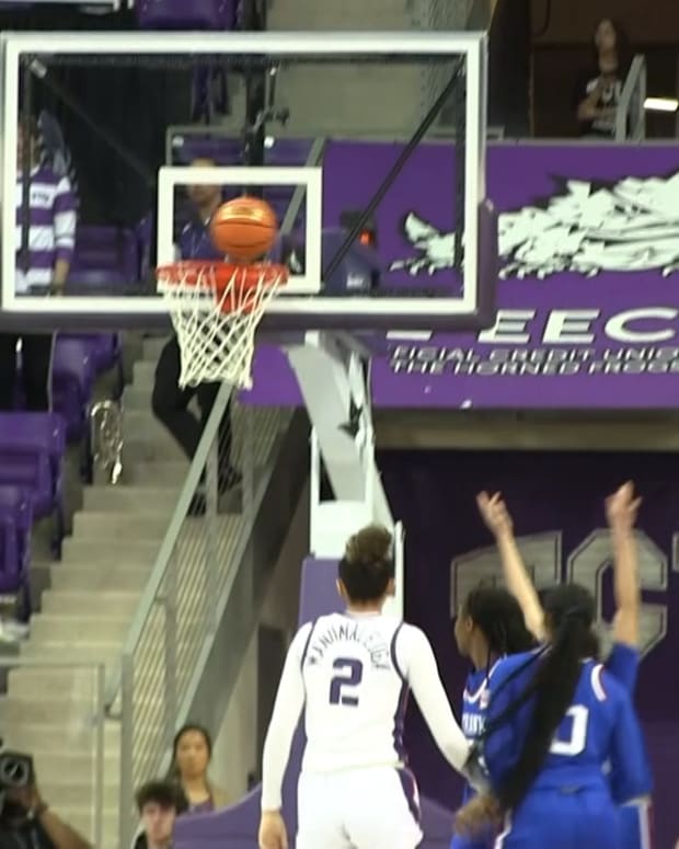 WATCH! TCU women's basketball d