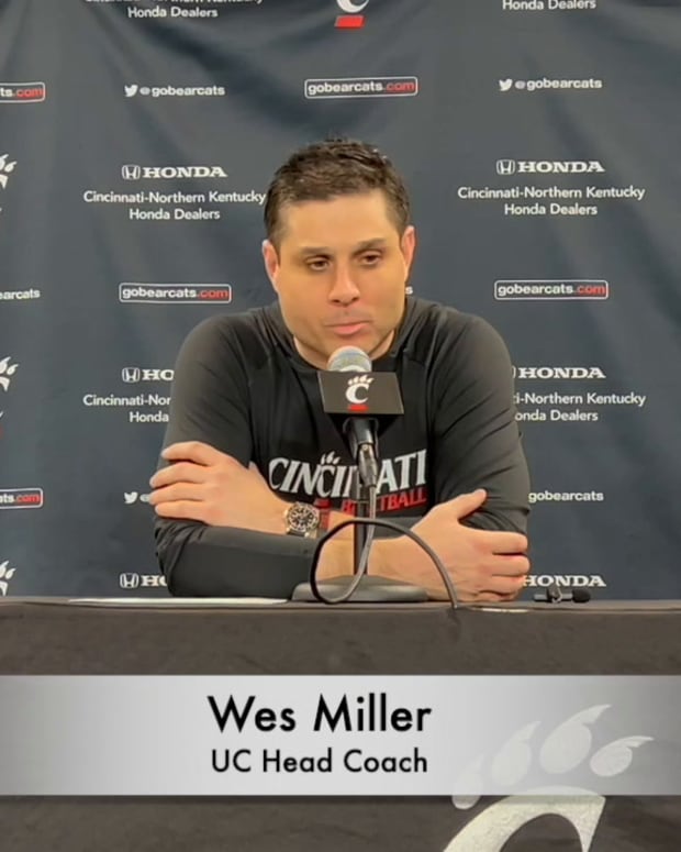 Wes Miller SMU Home Postgame