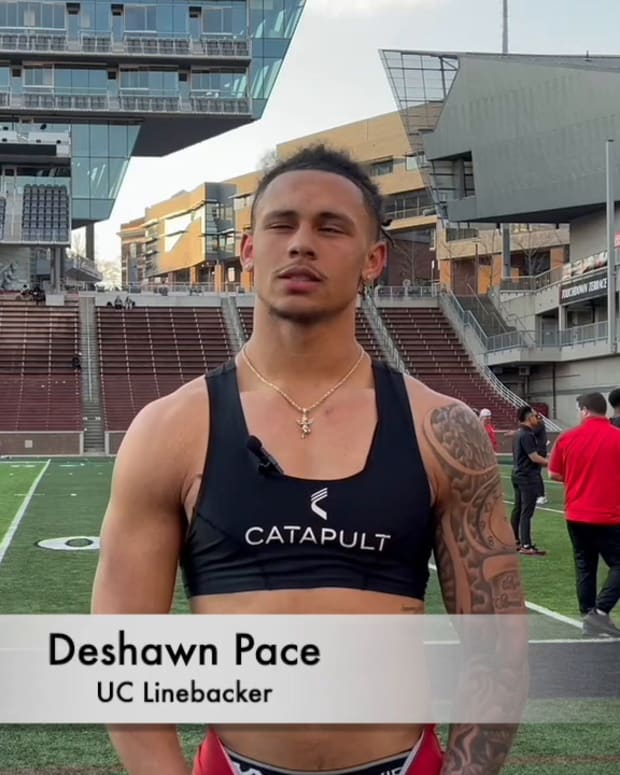 Deshawn Pace Dee Wiggins Discuss New UC Staff, Spring Football Day One