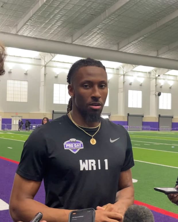 WATCH! - Quentin Johnston at Pro Day