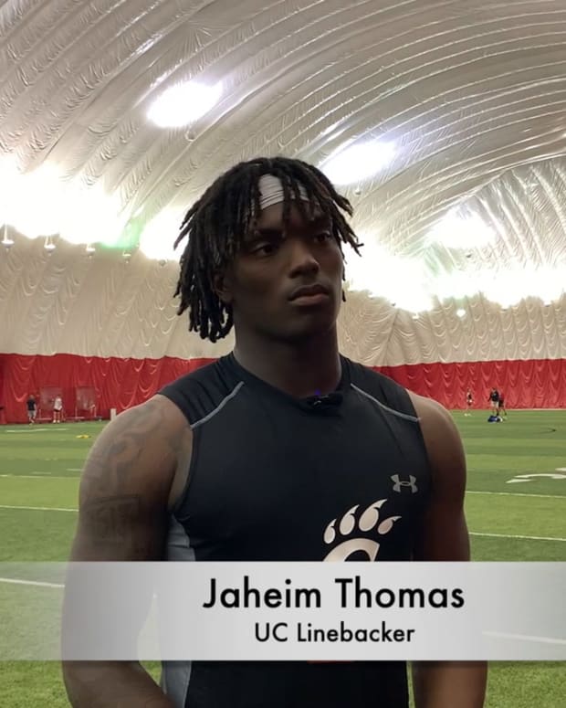 Jaheim Thomas on His SMU Outing, Postsnap Thoughts, and UCF's Defense