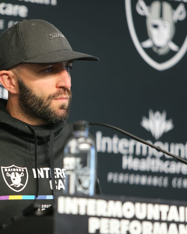 Raiders OC Mick Lombardi Talks Broncos - Sports Illustrated Las Vegas ...