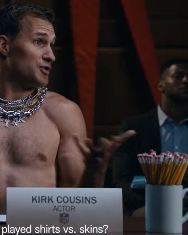 Watch: Kirk Cousins goes shirtless in the NFL's hilarious new season promo  - Sports Illustrated Minnesota Sports, News, Analysis, and More