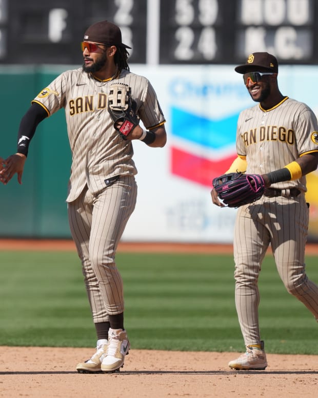 Padres Notes: National Embarrassment, Machado Owns Up to Struggles, Soto OK  After Collision - Sports Illustrated Inside The Padres News, Analysis and  More