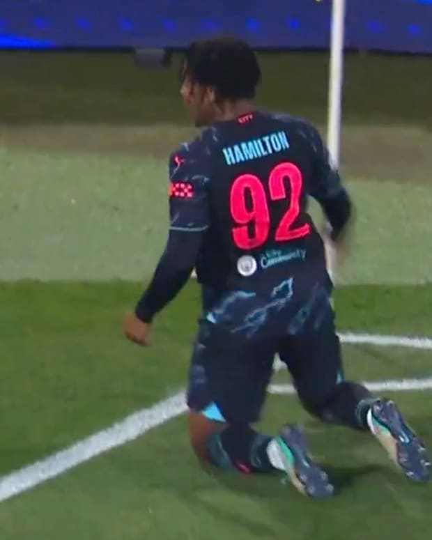 Micah Hamilton: From Man City ball boy to star debutant in Red Star win