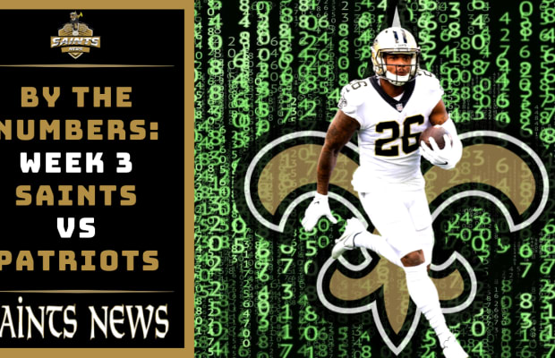 By the Numbers: Saints Victory over Patriots | Week 3