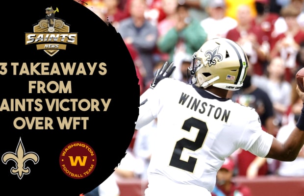 3 Takeaways from the Saints Week 5 Victory over Washington