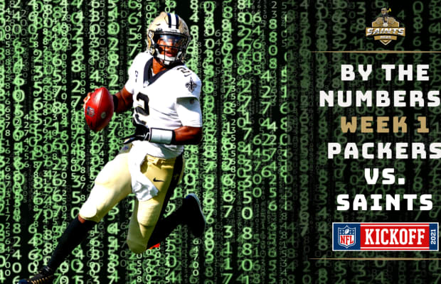 By the Numbers: Saints Week 1 Victory Over Packers