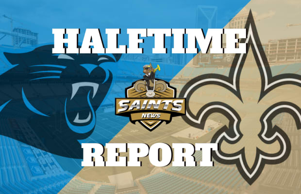 Saints-Panthers Halftime Report in Week 2