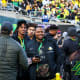 Oregon Ducks running back commit Dante Dowdell during a trip to Eugene.