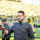 Oregon Ducks head coach Dan Lanning against&nbsp;the Washington Huskies.