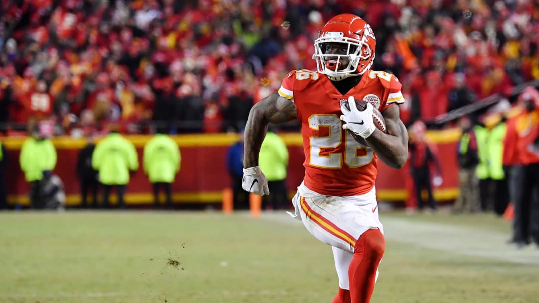 Chiefs Running Back Damien Williams Out vs. Ravens With Knee Injury
