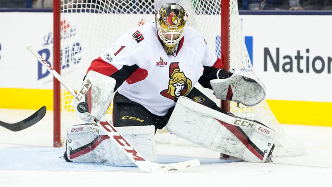 Well-traveled Mike Condon providing consistency in net for Senators