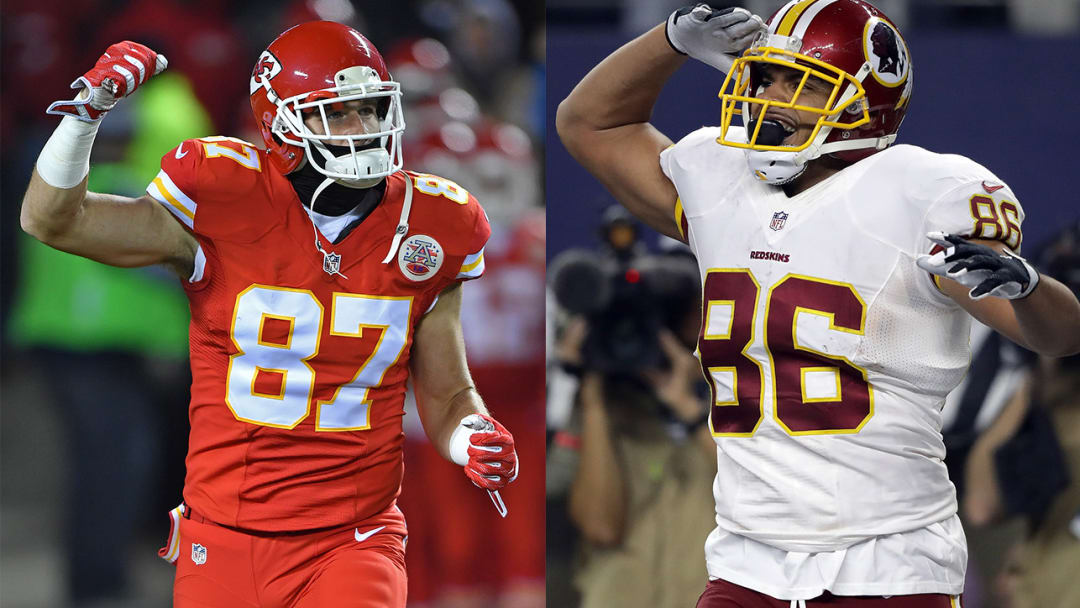 After Rob Gronkowski, Should I Draft Travis Kelce or Jordan Reed in Fantasy Football?