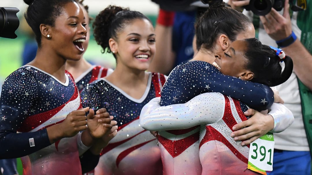 U.S. gymnasts cement status as Olympic juggernaut with dominant Rio win