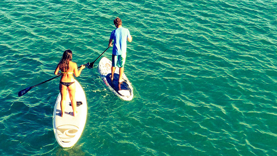 Summertime Sweat: Get fit with this stand-up paddleboarding workout